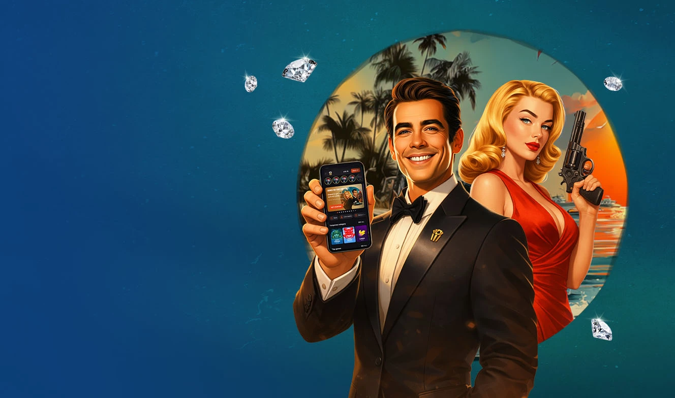 HollyWin mobil auf dem Smartphone